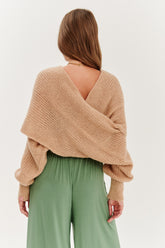 Sandy Touch multiway sweater jacket